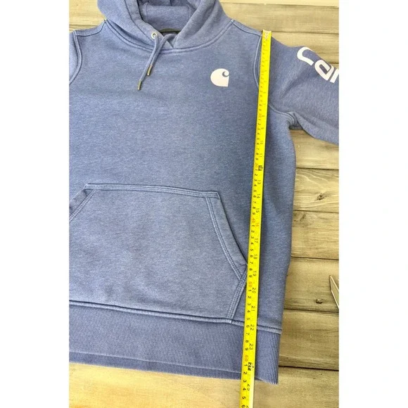 Carhartt 102791-H53 Clarksburg Graphic Sleeve Pullover Sweatshirt Hoodie Medium - Picture 9 of 10